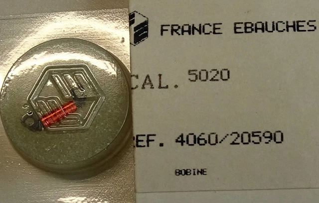 Disque De Date Pour Montre FE (France Ebauche) Calibre 3612 - Position 3 Heures