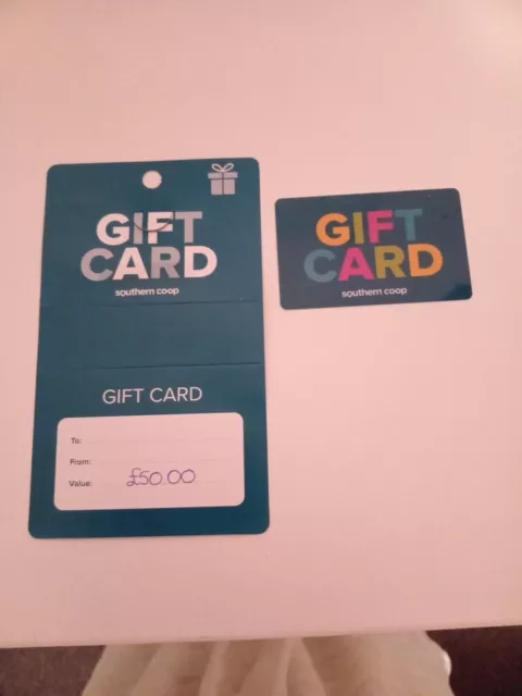 Souther Co-op Gift Voucher Card £50