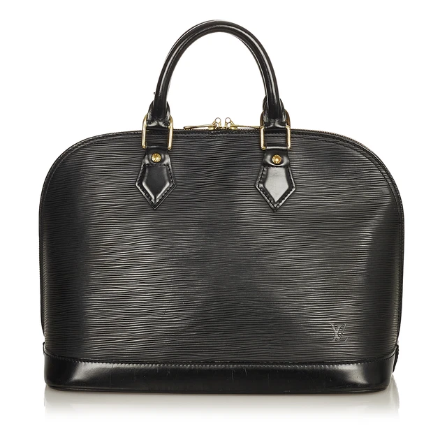 Louis Vuitton Epi Alma PM Black Leather Handbag Louis Vuitton Epi Alma PM Black Leather Handbag