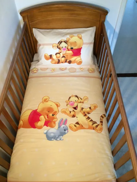 Disney Winnie the Pooh and Tigger Beige (Pillowcase + Duvet cover)