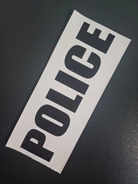 Bande patronymique PVC - POLICE MUNICIPALE - GSI