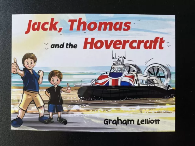 Promotional Postcard For Jack, Thomas And The Hovercraft - Hovertravel 12000TD