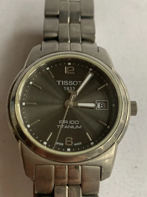 Tissot pr sales 100 titanium lady