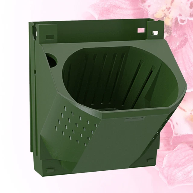 Wall Mounted Plant Pots Wall Mounted Pots Vertical Fence Planter Wall Flower Pot