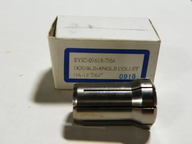 Techniks Da 180 Precision Collet 7/64" Double Angle Da180 01618-7/64