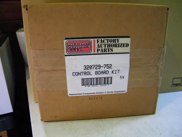 Carrier 320729-752 Control Board Kit New unopened Box