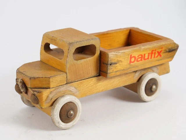 Baufix Lastwagen Tablett aus Holz Länge 22,5 CM