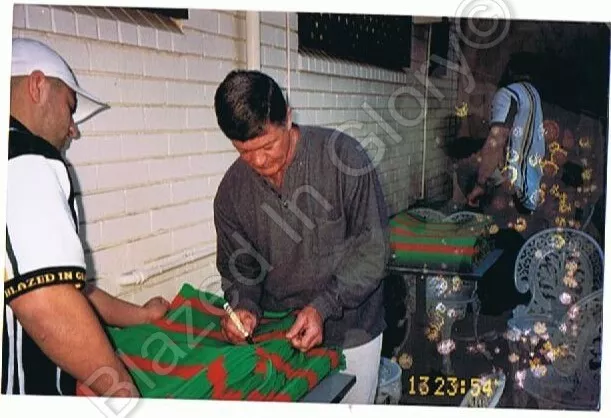 Blazed In Glory - South Sydney Rabbitohs Glory Days - NRL Signed & Framed Jersey 3