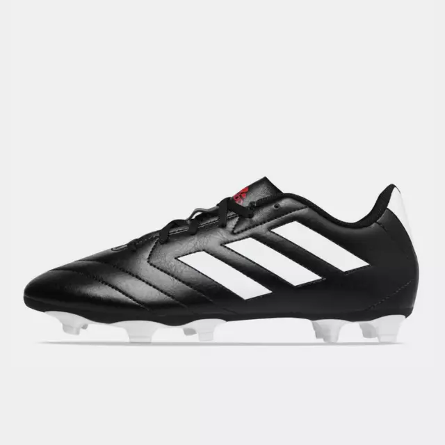 Adidas Goletto FG Mens Football Boots Adidas Mens Firm Ground Studs Boots Black