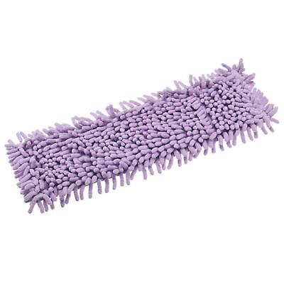 Chenille Microfiber Mop Replacement Heads 39x12cm Floor Cleaning Pads, Purple