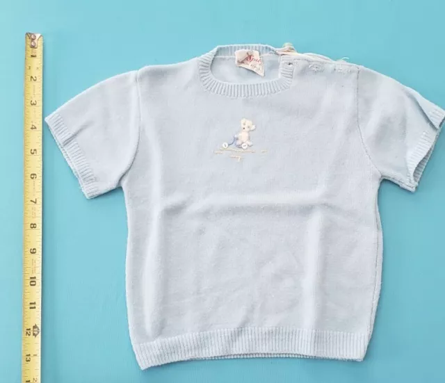 Adorable 1960's Lord & Taylor SPUR Brand Vintage Toddler Baby Blue Clothes!