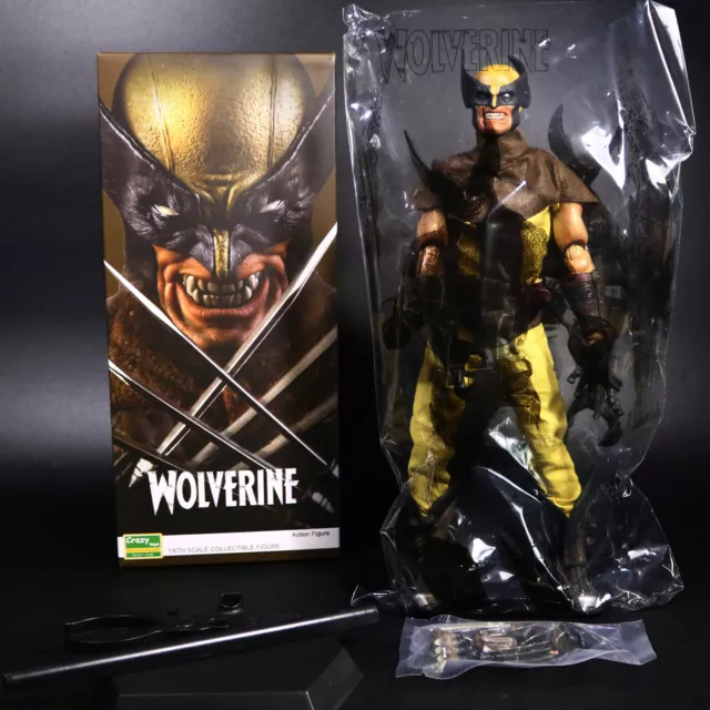 Marvel X-Men Wolverine 1:6 12" Action Figure Crazy Toys Collection New Official