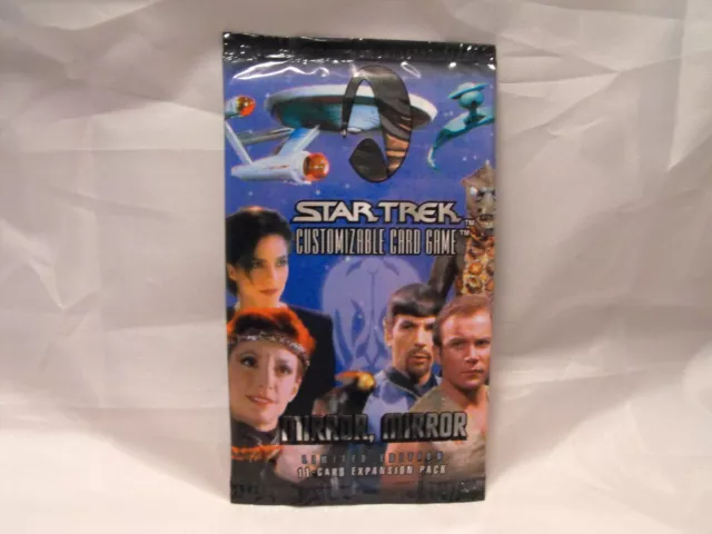 Star Trek Ccg Mirror Mirror Sealed Booster Pack Of 11 Cards