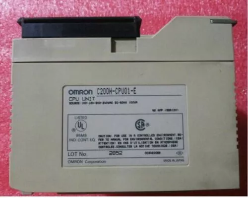 USED One OMRON C200H-CPU01-E CPU Unit