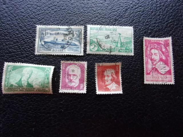 FRANCE - timbre yvert/tellier n° 299 301 303/306 obl (CYN31)