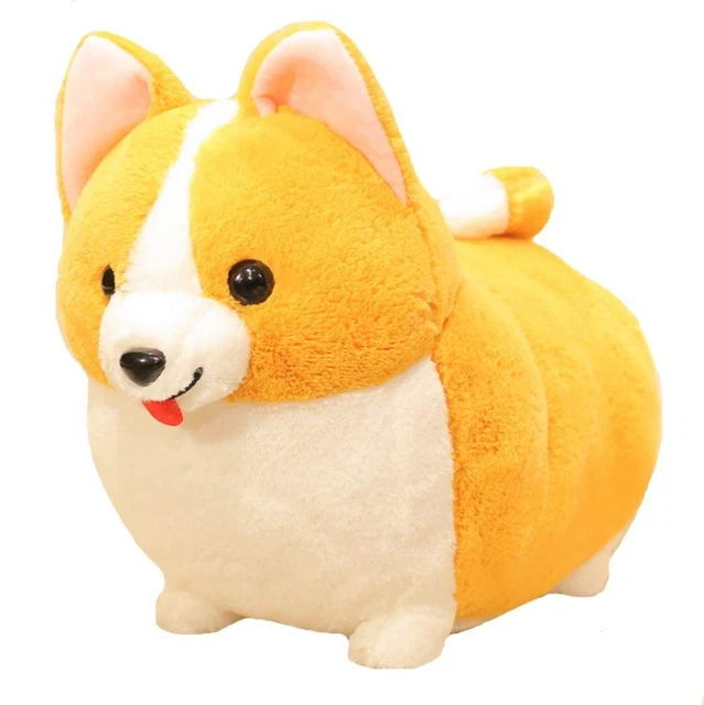 Cartoon Corgi Dog Soft Plush Throw Pillow Animal Pillow Plush Toy Corgi-b