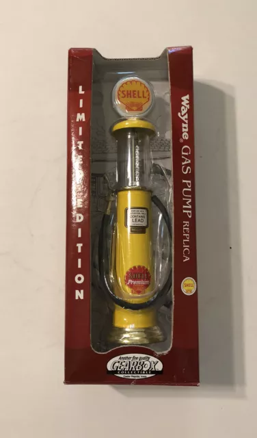 1997 Gearbox Wayne Shell Gas Pump Replica Die-cast Metal