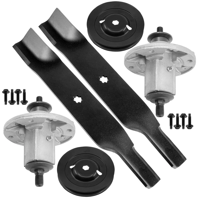 thumbnail image 2 of Caltric Spindle Pulley For John Deere Z425 Z435 Z445 Mowers - 48/54" Deck 2 of 5