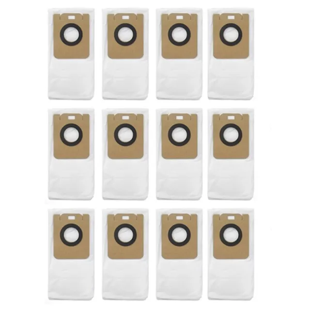 20Pcs Dust Bags for Xiaomi Dreame Bot D10 Plus RLS3D Vacuum Cleaner Garbage  Dust Bag Replacement Spare Parts