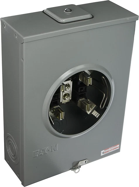 Uhtrs213Ce Single Residential Meter Socket, 600V, 200-Amp