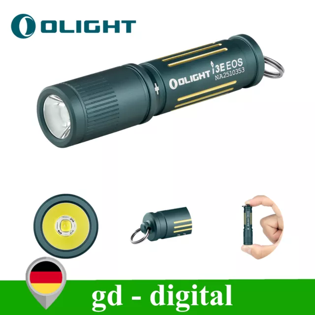 Olight i3E EOS LED pequeño llavero linterna 90 lúmenes y 44 m de alcance