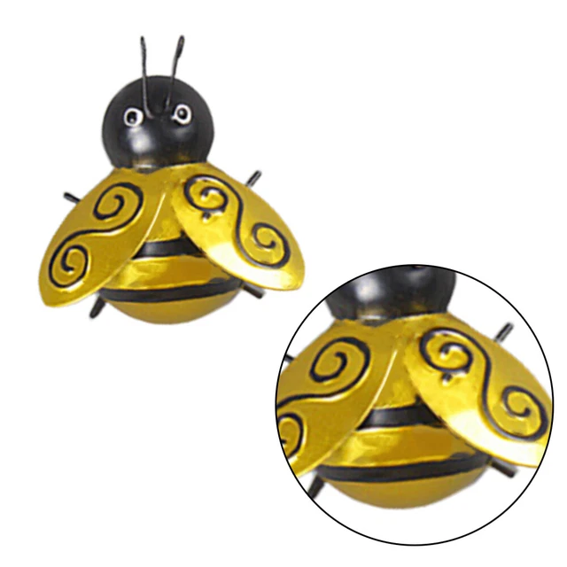 Vintage Decor Toddler Metal Bee Wall Art Wall Decoration