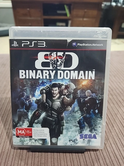 Binary Domain + Complete With Manual - PS3 - Playstation 3 - Fast & Free Postage