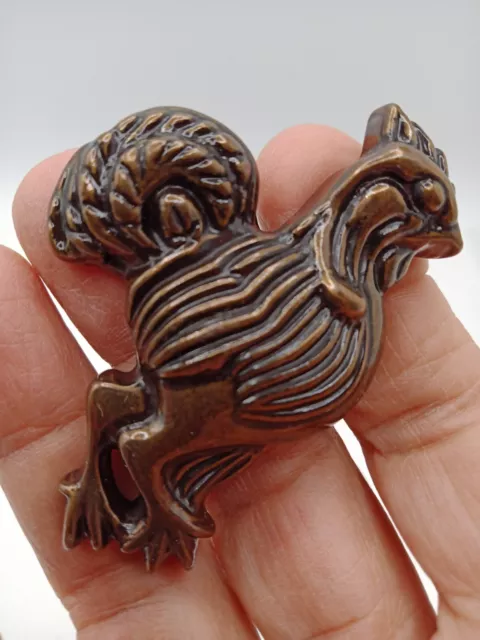 Atlas Homewares Rooster Cabinet Knob Copper Drawer Pull see pics for measurement