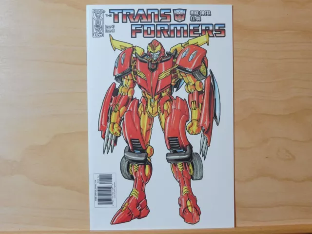 IDW Comics:  THE TRANSFORMERS #7  May 2010  Variant Cover RI Don Figueroa