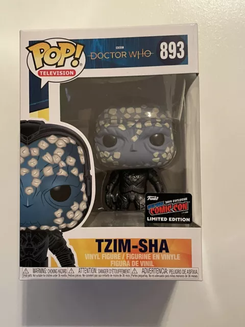 NYCC 2019 POP! TV: DOCTOR WHO - TZIM SHA VINYL FIGURE Exclusive Official Sticker NYCC 2019 POP! TV: DOCTOR WHO - TZIM SHA VINYL FIGURE Exclusive Official Sticker