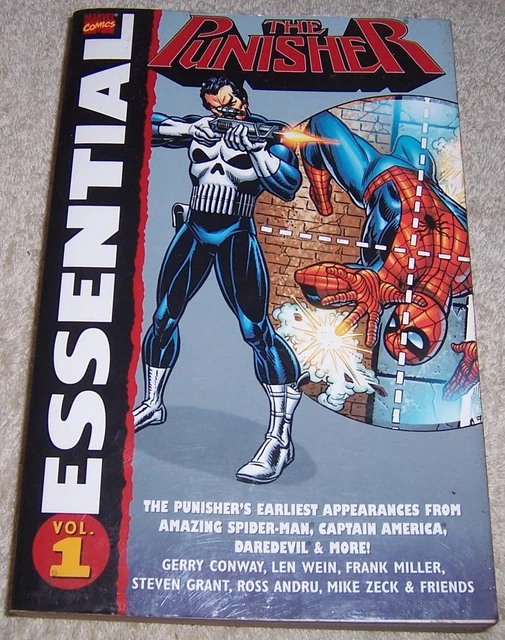 The Essential Punisher, Vol. 1 by Gerry Conway, Len Wein, Frank Miller pb