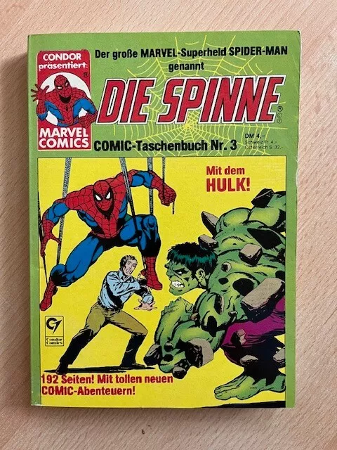 Die Spinne Comic-Taschenbuch Nr. 3 von 71 - Condor-Verlag 1979 - 96  (Z 1/1-2)