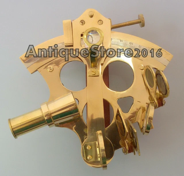 ANCIEN SEXTANT DE navigation marine mer nautique de collection finition — free download