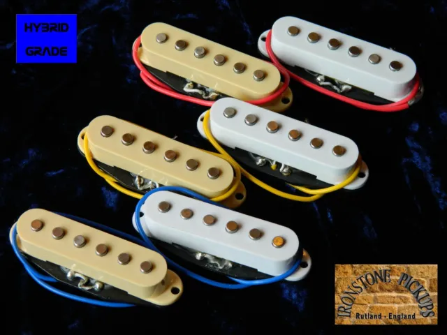 Hybrid Vintage Stratocaster Strat Electric Guitar Pickups Alnico V single coil.