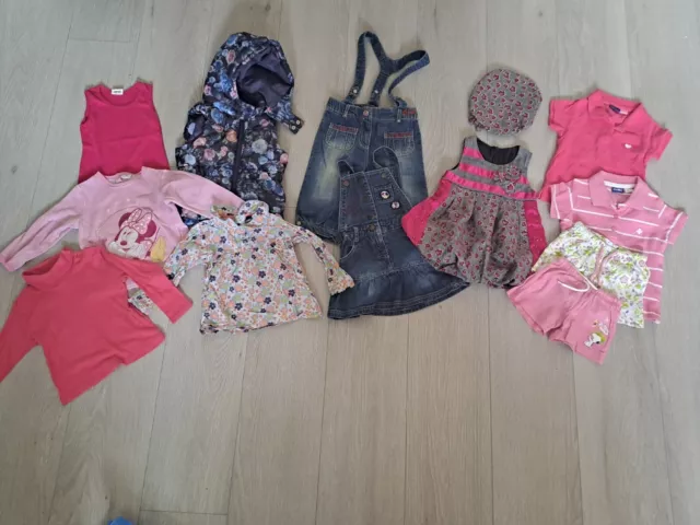 Lot Vêtement Fille 2 Ans , Sergent Major,Creeks ,H&M Tbe