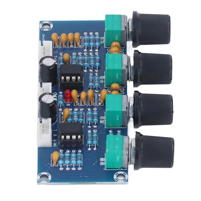 PREAMP MODULE 2 Channel Preamplifier Board For Digital Amplifier DC12V