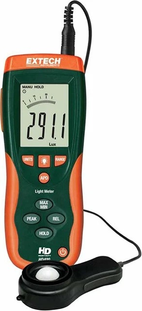 NUOVO - Misuratore luce LUX Extech HD400