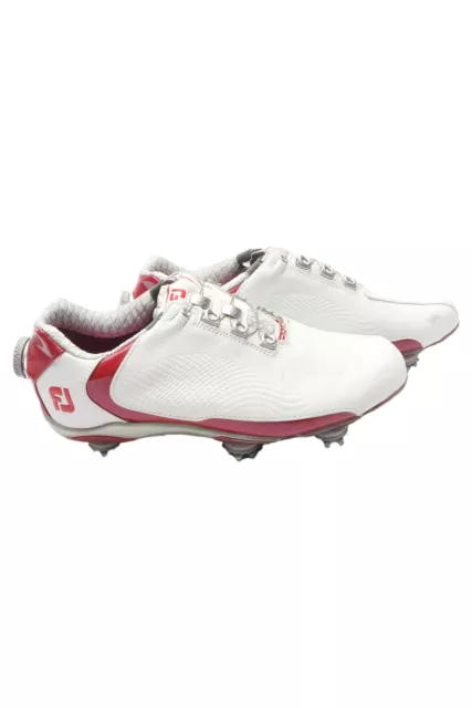 Gr. 39 FOOTJOY D.N.A. Damen Golfschuhe Weiß Rot