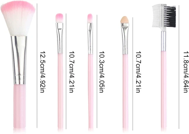 Tougod Pennelli per Trucco Occhi Professionali Set Pennelli Make up Fatti a Mano 2