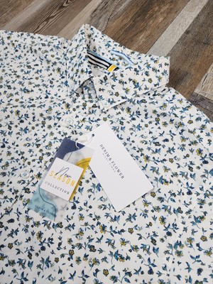 men denim flower ricky singh