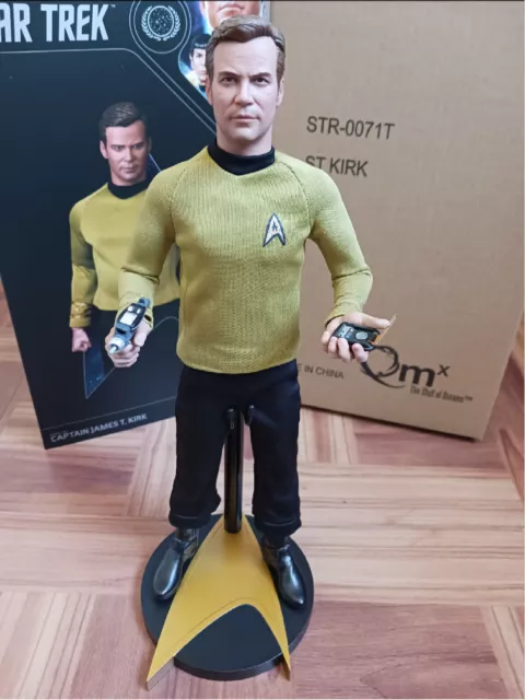 QMX 1/6 Maßstab STAR TREK Die Originalserie Captain Kirk - STR-0071T