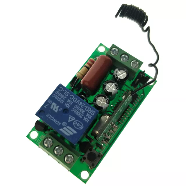 433 MHz Relais 1CH Télécommande sans fil RF Émetteur-récepteur + Récepteur 2