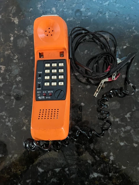 Vintage Metro Tel MT-911G Linemans Telephone Test Set