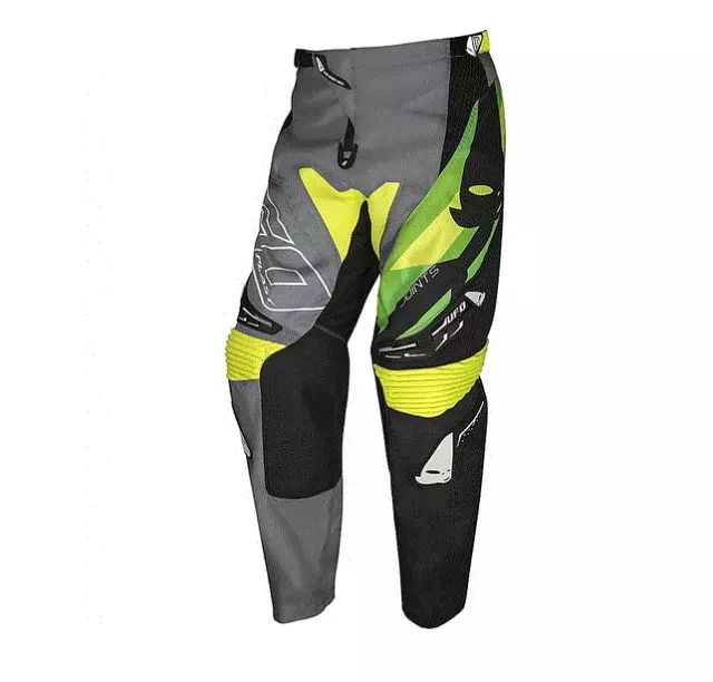 Pantalon Moto Cross Enduro UFO Joint Jaune Vert Néon PI04446 TG 56 Dernier