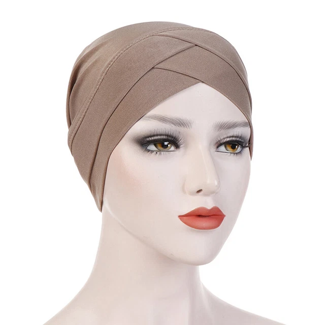 Full Cover Inner Hijab Caps Muslim stretch Turban cap Islamic Underscarf Bonf ba