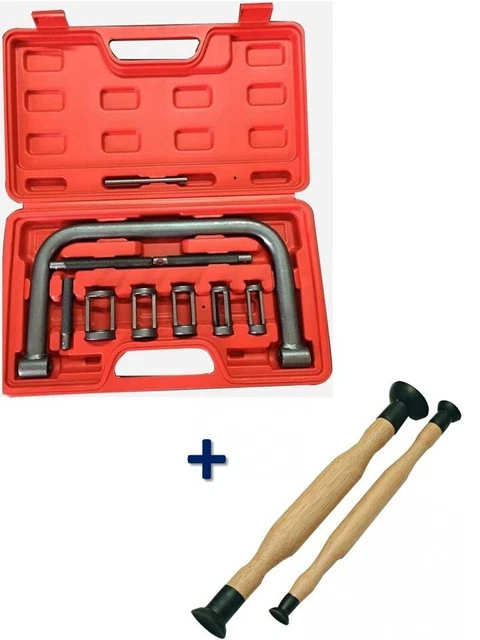 Lot Coffret Compresseur lève Soupape + 2 Rodoirs à soupape