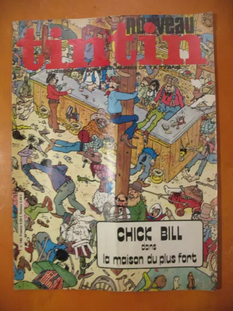 Le Journal de TINTIN N° 140 du 16/05/1978-Chick Bill dans la maison du plus fort