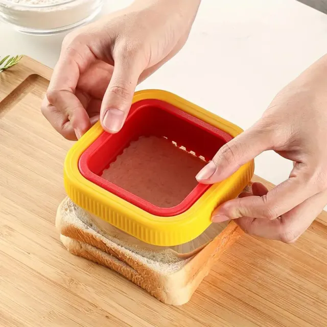 Bread SandWich Cutter For Kids Lunch Sandwiches Maker Breakfast Making Mold