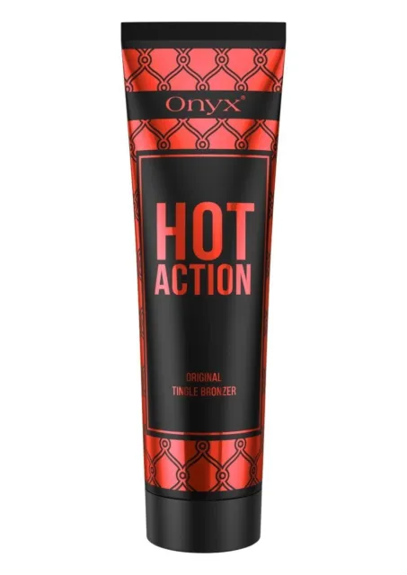 Crème de solarium Onyx Hot Action Tingle pour un bronzage avancé