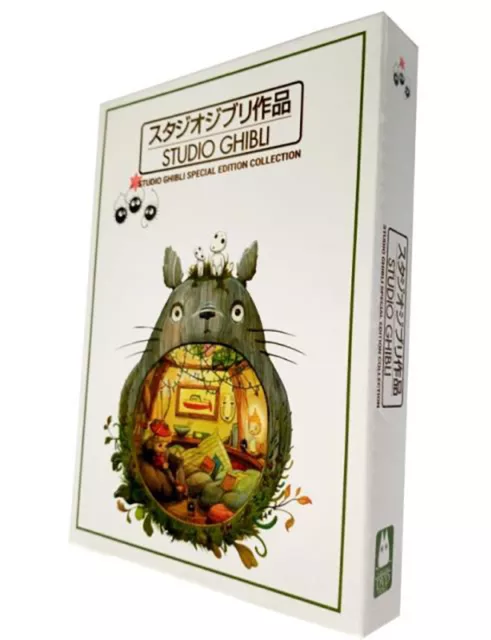 Studio Ghibli: Special Edition Collection 25 Movies ( DVD, 9-Disc Box Set) New